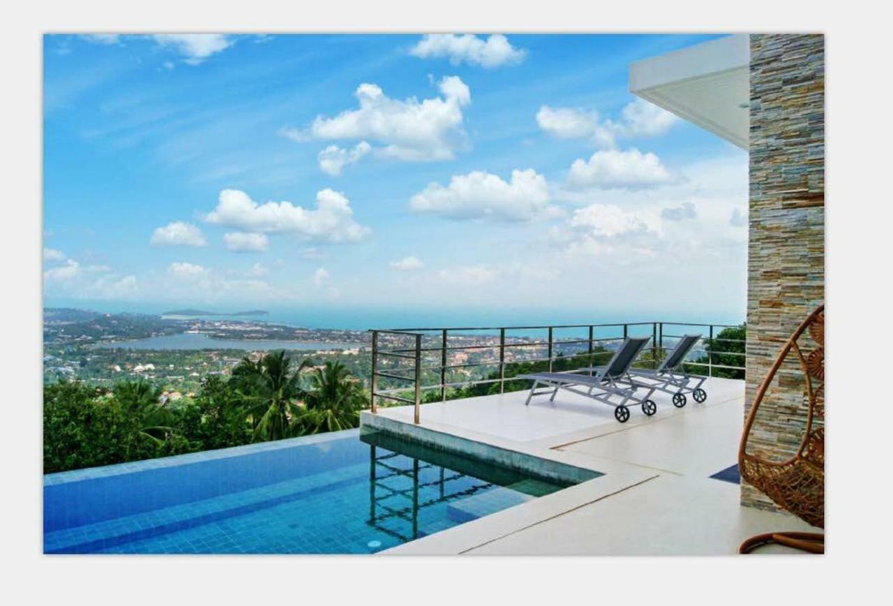 Perfect Sea View Mountain Villa Koh Samui Чавенг Бийч Екстериор снимка
