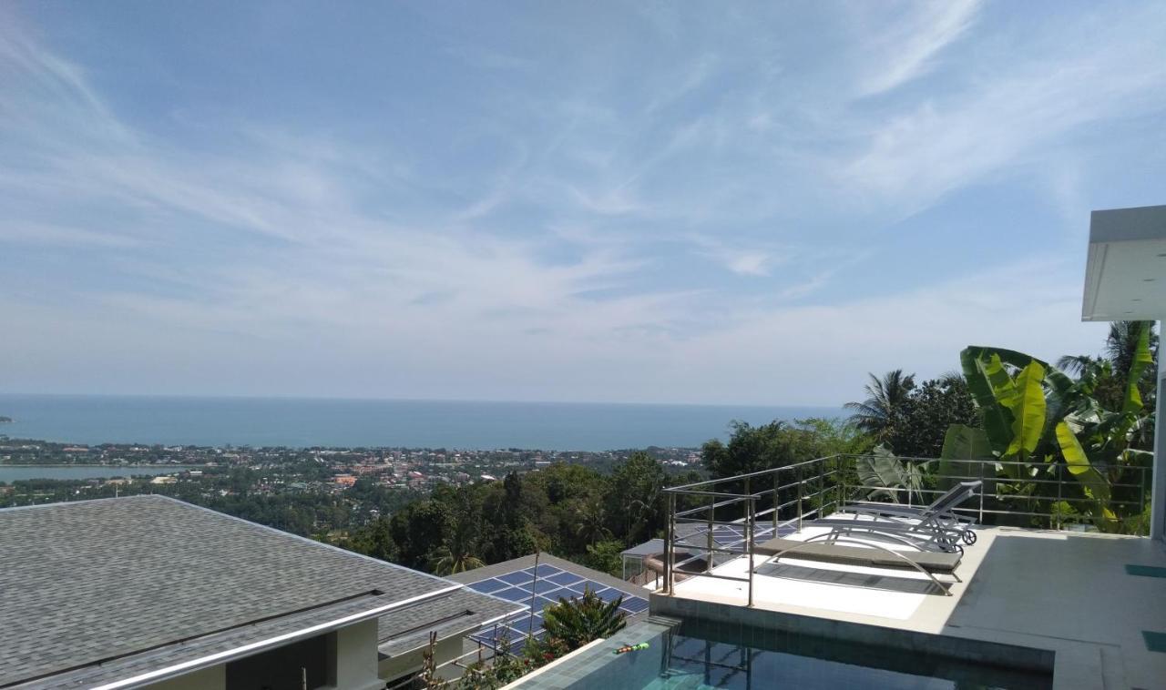 Perfect Sea View Mountain Villa Koh Samui Чавенг Бийч Екстериор снимка