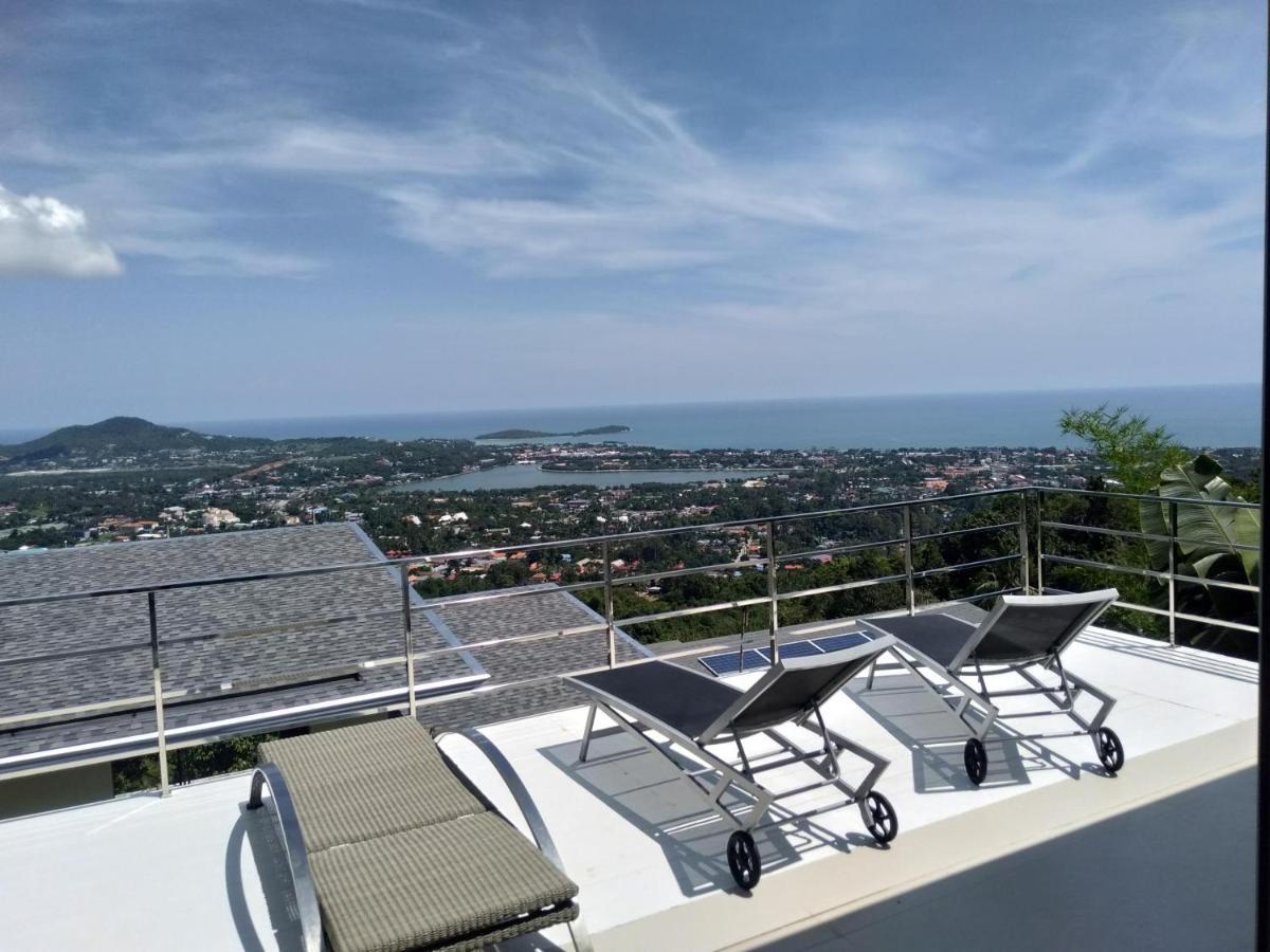 Perfect Sea View Mountain Villa Koh Samui Чавенг Бийч Екстериор снимка
